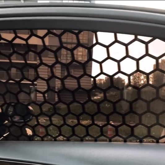 Autocollants nid d'abeille pour vitres de voiture