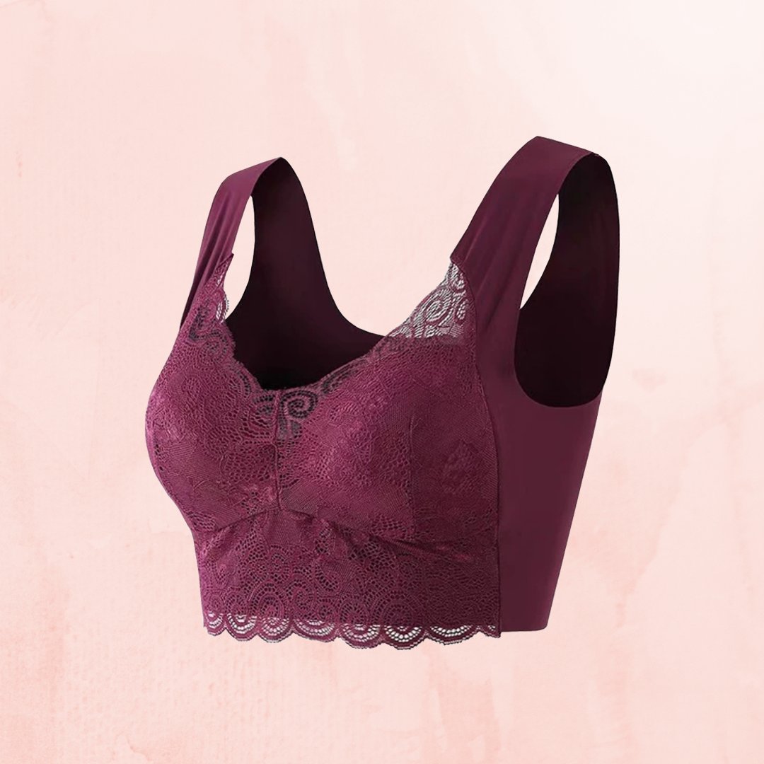 🔥Dernier jour : 2 soutiens-gorge achetés, le 3ème offert !😍 - Soutien-gorge sans coutures, sans armatures, push-up en dentelle